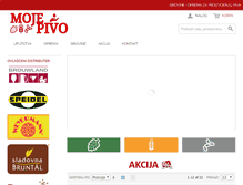 Tablet Screenshot of mojepivo.com